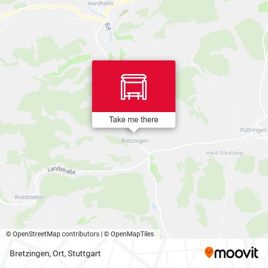Карта Bretzingen, Ort