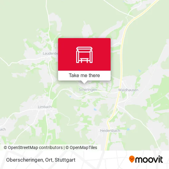Карта Oberscheringen, Ort