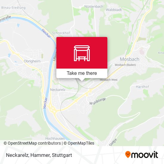 Карта Neckarelz, Hammer