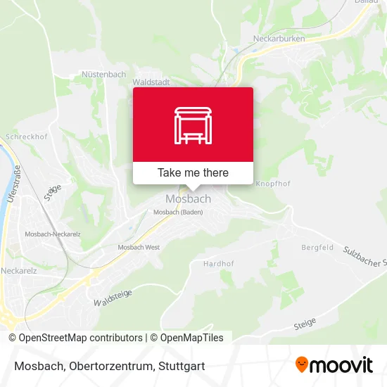 Карта Mosbach, Obertorzentrum