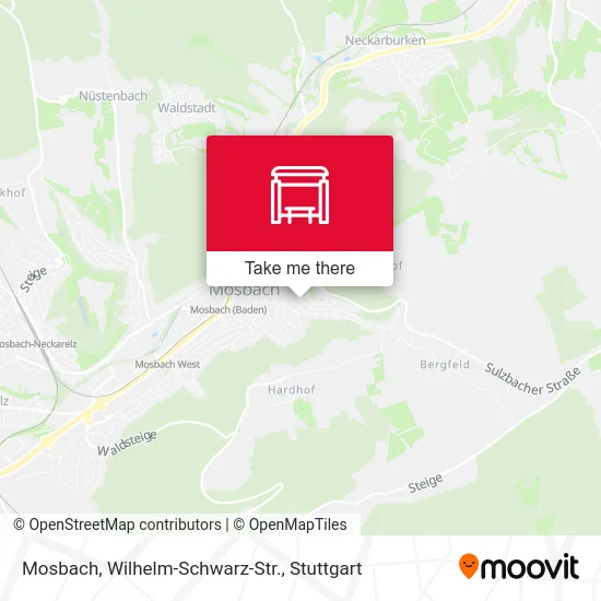 Mosbach, Wilhelm-Schwarz-Str. map