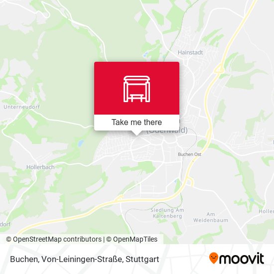Buchen, Von-Leiningen-Straße map