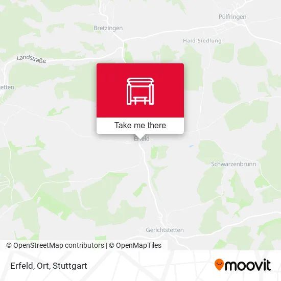 Карта Erfeld, Ort