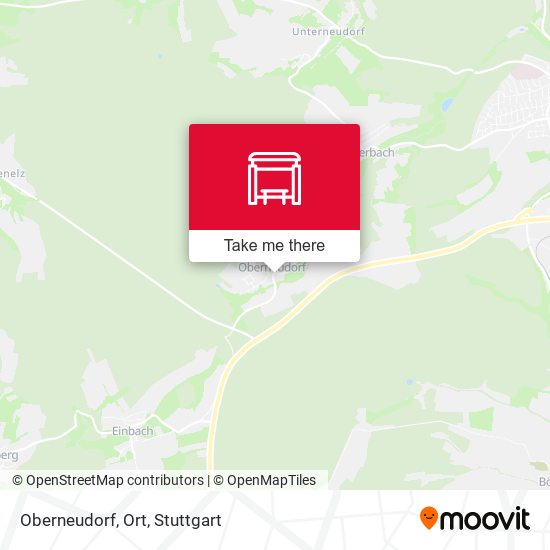 Карта Oberneudorf, Ort