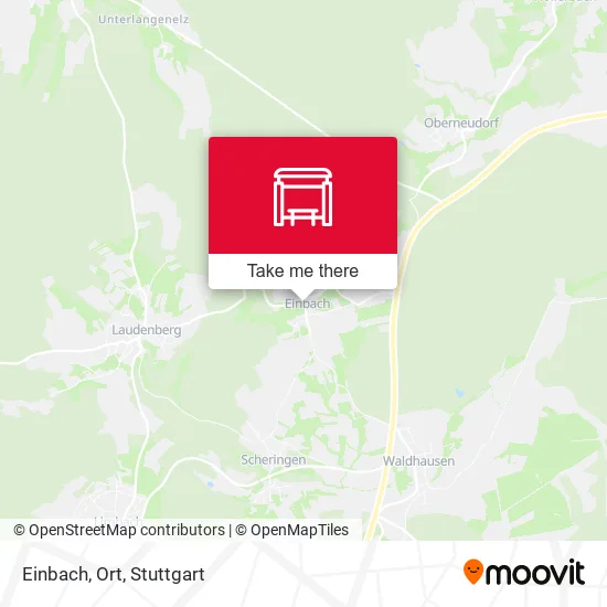Карта Einbach, Ort
