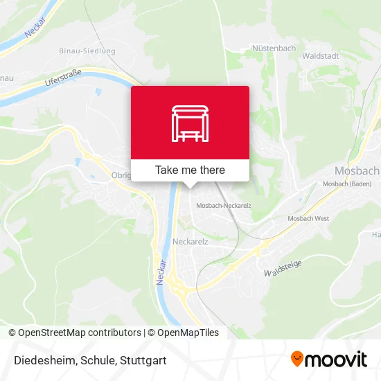 Карта Diedesheim, Schule