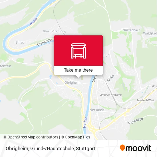 Карта Obrigheim, Grund-/Hauptschule