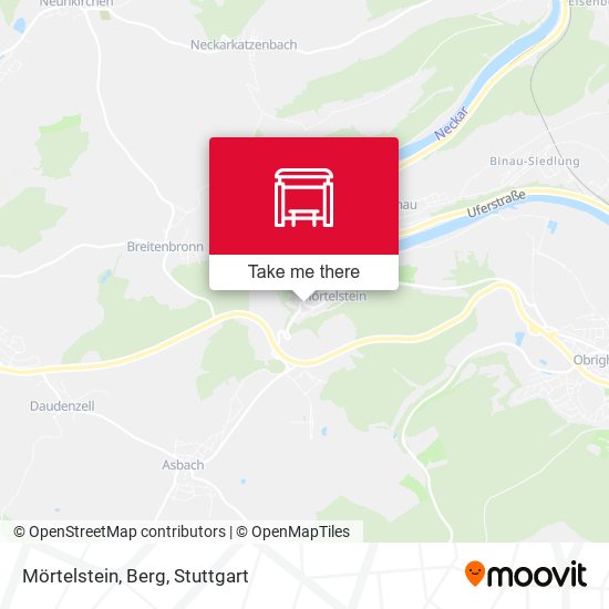 Карта Mörtelstein, Berg