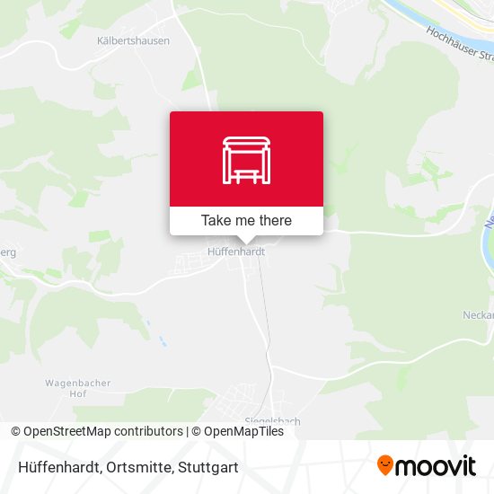 Hüffenhardt, Ortsmitte map
