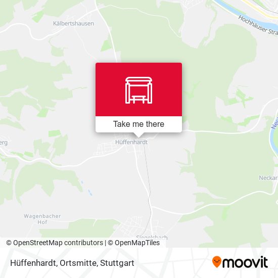 Hüffenhardt, Ortsmitte map