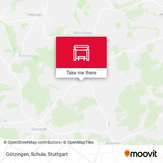Карта Götzingen, Schule