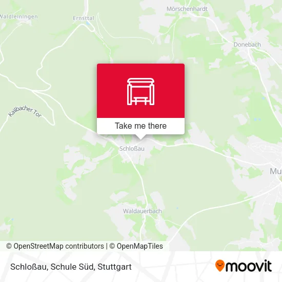 Карта Schloßau, Schule Süd