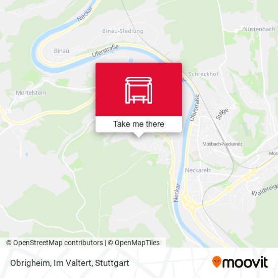 Карта Obrigheim, Im Valtert