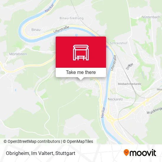 Карта Obrigheim, Im Valtert