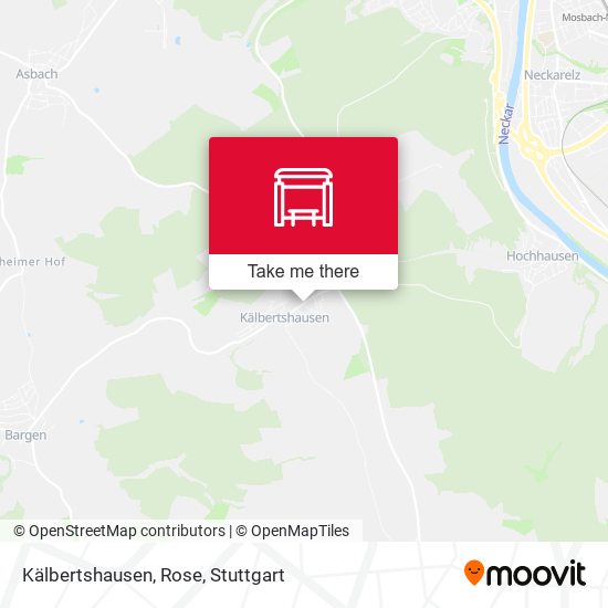 Kälbertshausen, Rose map