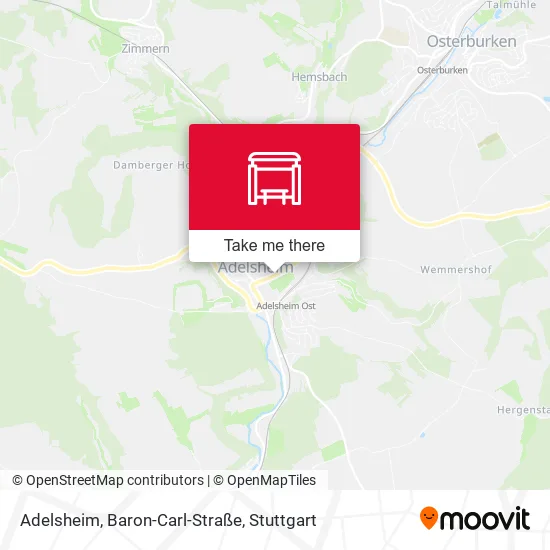 Карта Adelsheim, Baron-Carl-Straße