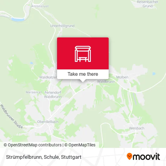 Карта Strümpfelbrunn, Schule