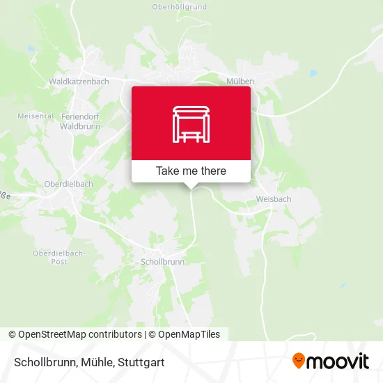 Карта Schollbrunn, Mühle