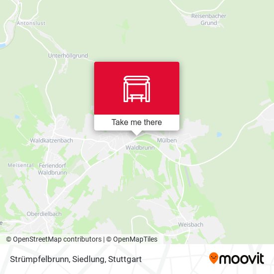 Strümpfelbrunn, Siedlung map