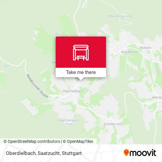 Карта Oberdielbach, Saatzucht