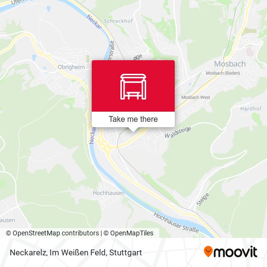 Neckarelz, Im Weißen Feld map