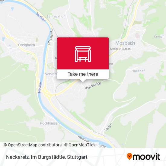 Карта Neckarelz, Im Burgstädtle