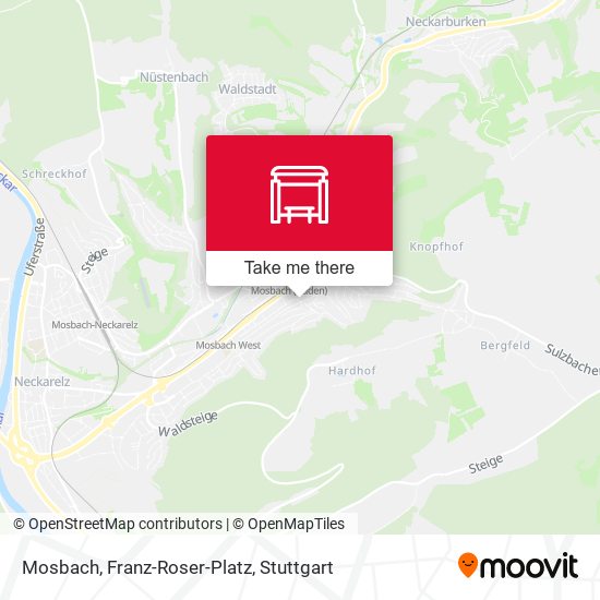 Mosbach, Franz-Roser-Platz map