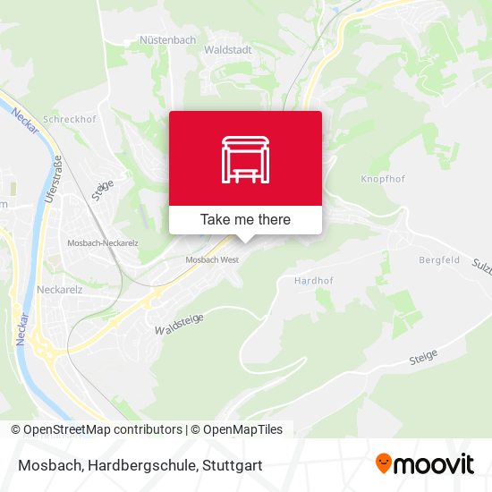 Карта Mosbach, Hardbergschule