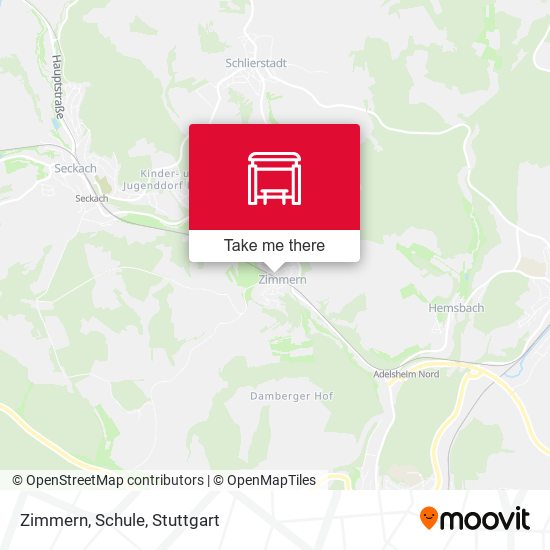 Карта Zimmern, Schule