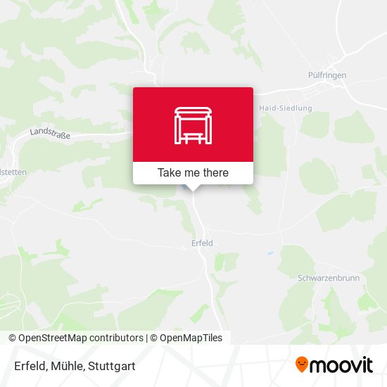 Карта Erfeld, Mühle