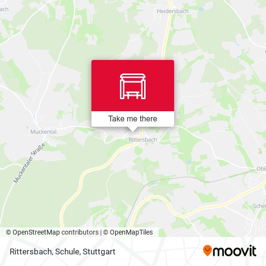Карта Rittersbach, Schule
