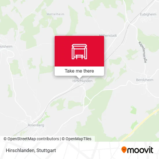 Карта Hirschlanden