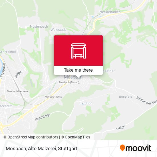 Карта Mosbach, Alte Mälzerei