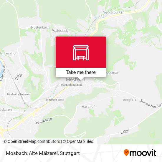 Карта Mosbach, Alte Mälzerei