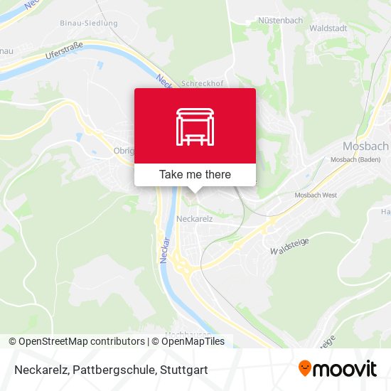 Карта Neckarelz, Pattbergschule