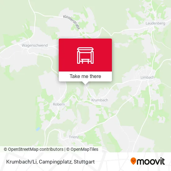 Карта Krumbach/Li, Campingplatz