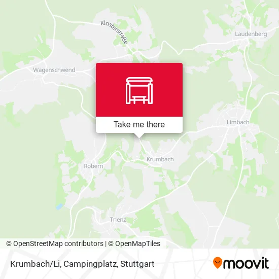 Карта Krumbach/Li, Campingplatz