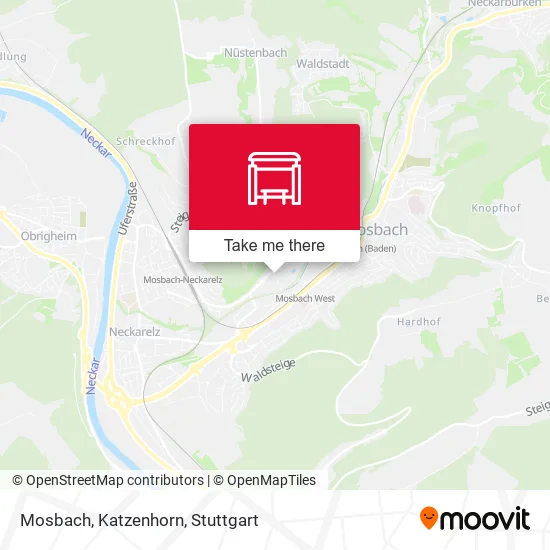Карта Mosbach, Katzenhorn