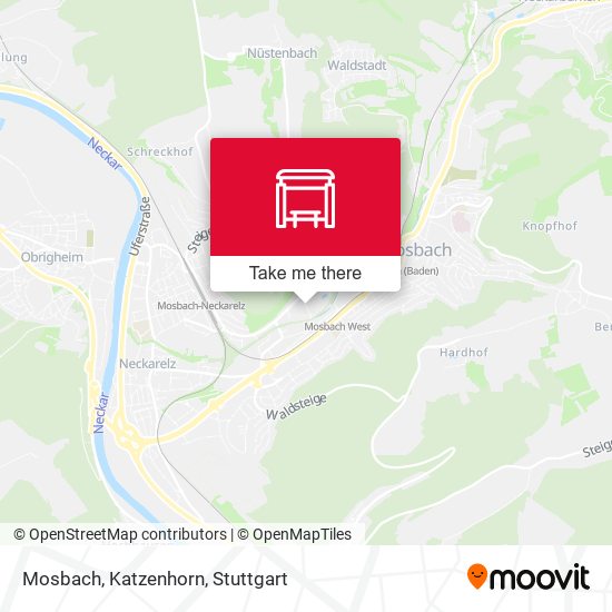 Карта Mosbach, Katzenhorn