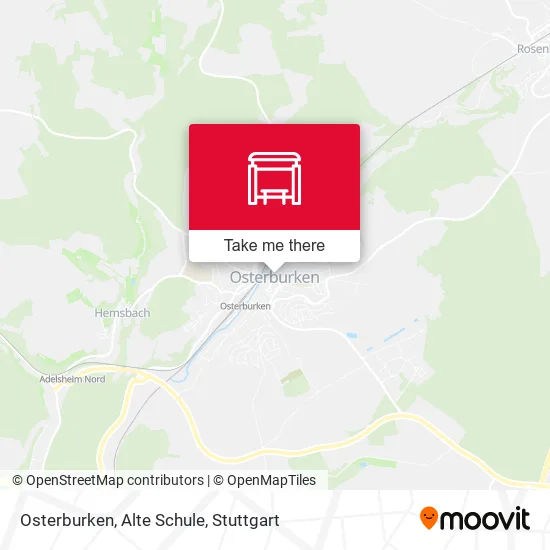 Карта Osterburken, Alte Schule