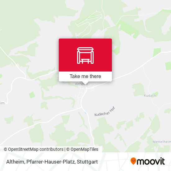 Altheim, Pfarrer-Hauser-Platz map