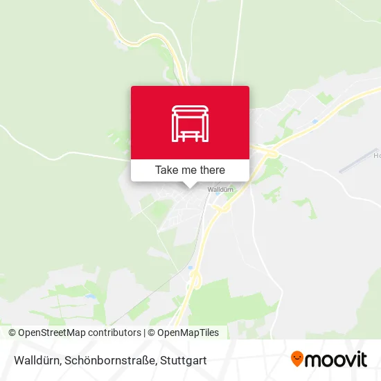 Карта Walldürn, Schönbornstraße