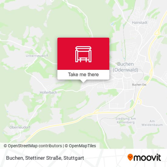 Buchen, Stettiner Straße map