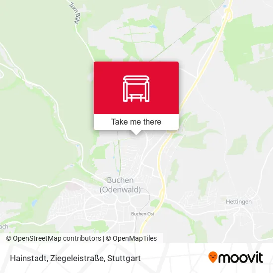 Карта Hainstadt, Ziegeleistraße
