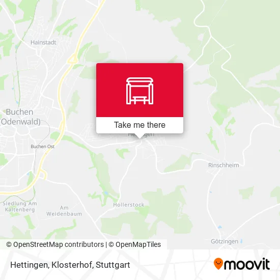 Карта Hettingen, Klosterhof