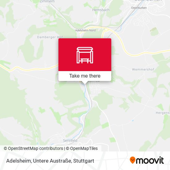 Adelsheim, Untere Austraße map