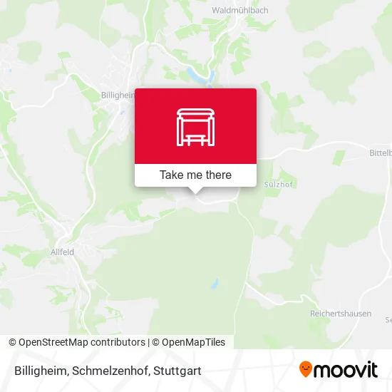 Карта Billigheim, Schmelzenhof