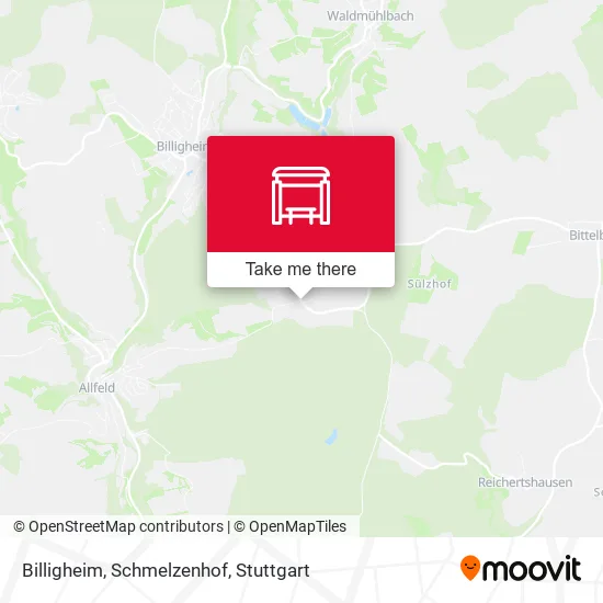 Карта Billigheim, Schmelzenhof