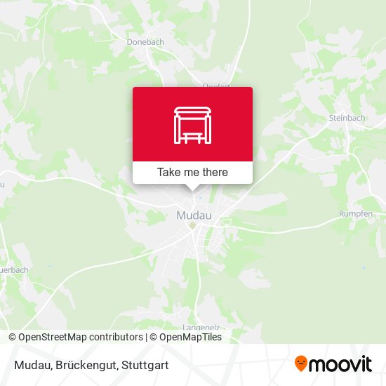 Mudau, Brückengut map