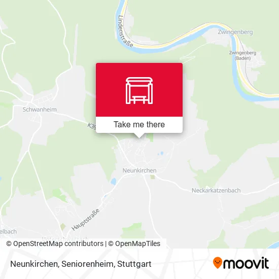 Карта Neunkirchen, Seniorenheim